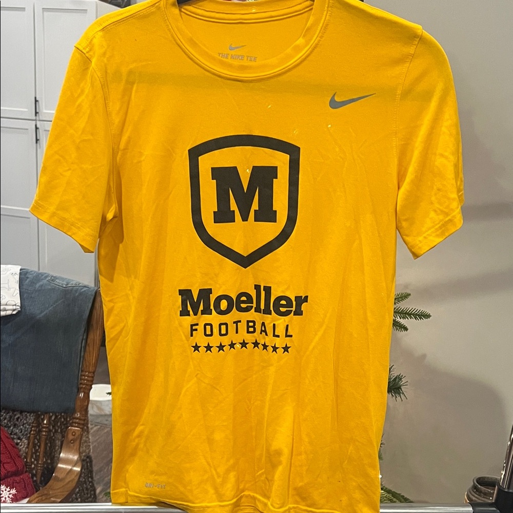 Nike Yellow Moeller Football Tee